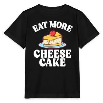 Cadeau de gâteau au fromage - T-shirt bio MINI CREATOR Stanley/Stella Enfant - noir - Devant - Mikhail (115cm)