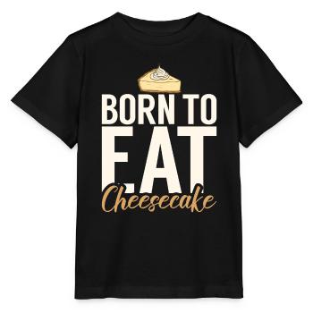 Cadeau de gâteau au fromage - T-shirt bio MINI CREATOR Stanley/Stella Enfant - noir - Devant - Mikhail (115cm)