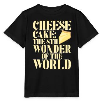 Cheesecake Gift - Stanley/Stella MINI CREATOR Kids’ T-Shirt - black - Front - Mikhail (115cm)