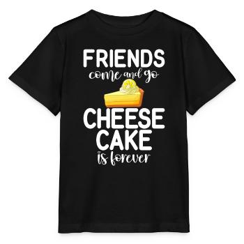 Cadeau de gâteau au fromage - T-shirt bio MINI CREATOR Stanley/Stella Enfant - noir - Devant - Mikhail (115cm)