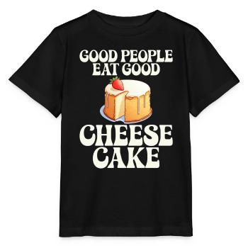 Cadeau de gâteau au fromage - T-shirt bio MINI CREATOR Stanley/Stella Enfant - noir - Devant - Mikhail (115cm)