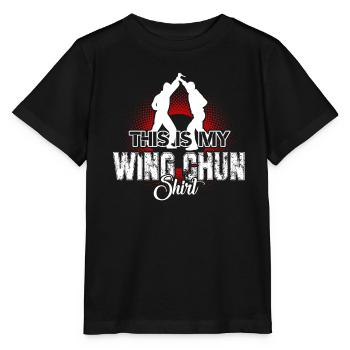 Wing Chun This Is My Wing Chun Shirt - Stanley/Stella MINI CREATOR Kids’ T-Shirt - black - Front - Mikhail (115cm)