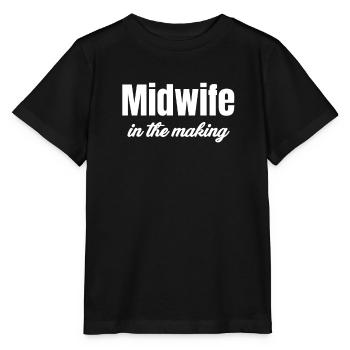 Hebamme In Der Entwicklung Vor Der Geburt - Stanley/Stella Kinder T-Shirt MINI CREATOR  - Schwarz - Vorne - Mikhail (115cm)