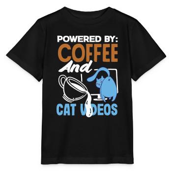 Barre de chocolat d’urgence Soulagement humoristique du stress - T-shirt bio MINI CREATOR Stanley/Stella Enfant - noir - Devant - Mikhail (115cm)