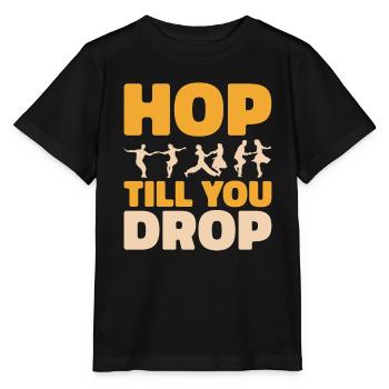 Lindy Hop Tänzer Swing Tanzpaar Swing Dance - Stanley/Stella Kinder T-Shirt MINI CREATOR  - Schwarz - Vorne - Mikhail (115cm)
