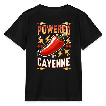 Amateur de cuisine épicée, chef des Chili Peppers - T-shirt bio MINI CREATOR Stanley/Stella Enfant - noir - Devant - Mikhail (115cm)