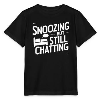 Parler dans le sommeil, Somniloquie, Parler dans le sommeil - T-shirt bio MINI CREATOR Stanley/Stella Enfant - noir - Devant - Mikhail (115cm)
