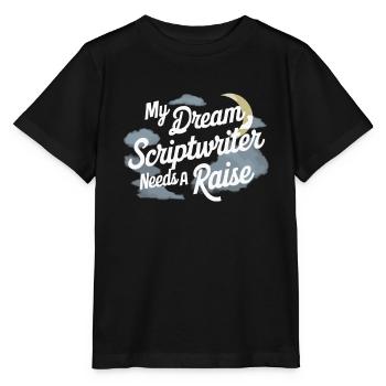 Parler dans le sommeil, Somniloquie, Parler dans le sommeil - T-shirt bio MINI CREATOR Stanley/Stella Enfant - noir - Devant - Mikhail (115cm)