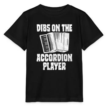Accordéon Polka musique cadeau - T-shirt bio MINI CREATOR Stanley/Stella Enfant - noir - Devant - Mikhail (115cm)