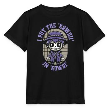 Anime Manga Unheimlich Nett - Stanley/Stella Kinder T-Shirt MINI CREATOR  - Schwarz - Vorne - Mikhail (115cm)