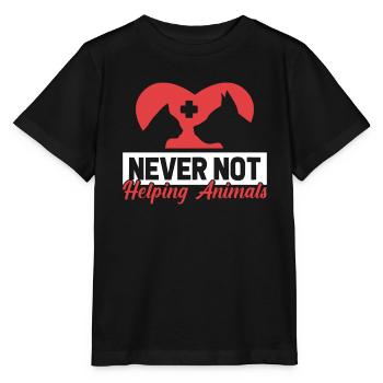 Vétérinaire Vétérinaire - T-shirt bio MINI CREATOR Stanley/Stella Enfant - noir - Devant - Mikhail (115cm)