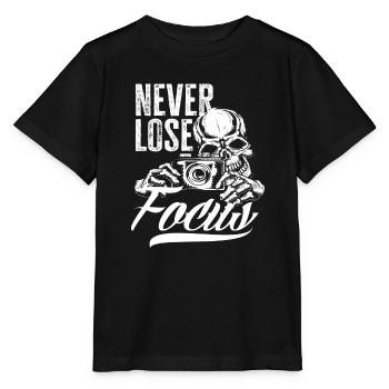 Camera Photographer Photographer - Stanley/Stella MINI CREATOR Kids’ T-Shirt - black - Front - Mikhail (115cm)