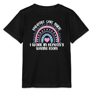 Soins palliatifs - T-shirt bio MINI CREATOR Stanley/Stella Enfant - noir - Devant - Mikhail (115cm)