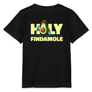 Médecin légiste Avocat Holy Findamole - T-shirt bio MINI CREATOR Stanley/Stella Enfant - noir - Devant - Mikhail (115cm)