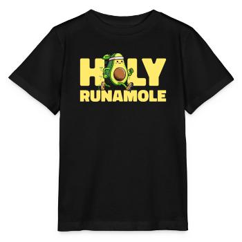Ultramarathon Avocado Holy Runamole - Stanley/Stella MINI CREATOR Kids’ T-Shirt - black - Front - Mikhail (115cm)