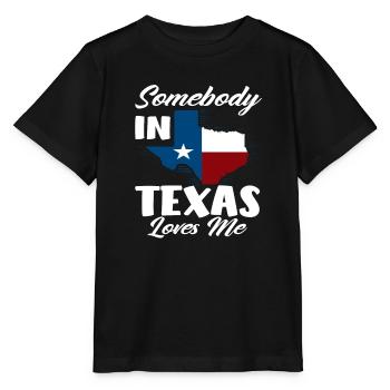 Amour texan - T-shirt bio MINI CREATOR Stanley/Stella Enfant - noir - Devant - Mikhail (115cm)