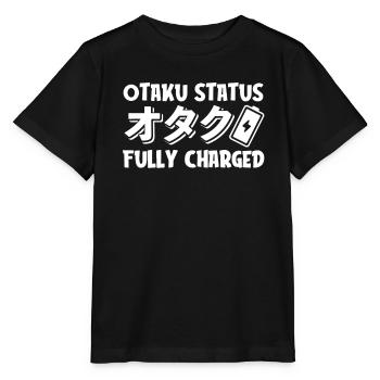 Anime Manga Energy Otaku - Stanley/Stella MINI CREATOR Kids’ T-Shirt - black - Front - Mikhail (115cm)