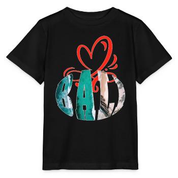 Bali - Indonésie - T-shirt bio MINI CREATOR Stanley/Stella Enfant - noir - Devant - Mikhail (115cm)