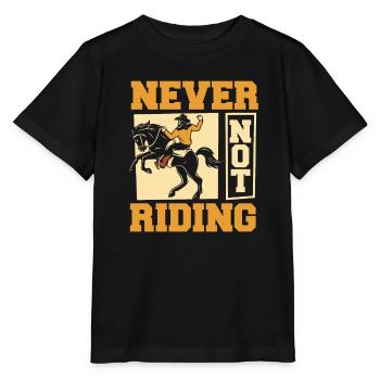 Rodeo Cowboy - Stanley/Stella MINI CREATOR Kids’ T-Shirt - black - Front - Mikhail (115cm)