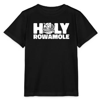 Aviron Avocat Holy Rowamole - T-shirt bio MINI CREATOR Stanley/Stella Enfant - noir - Devant - Mikhail (115cm)