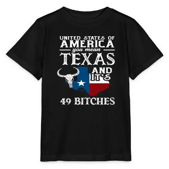 Texas Herkunft - Stanley/Stella Kinder T-Shirt MINI CREATOR  - Schwarz - Vorne - Mikhail (115cm)