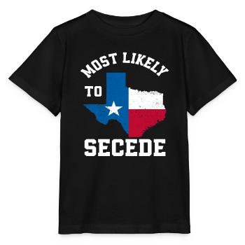 Le Texas s’est séparé - T-shirt bio MINI CREATOR Stanley/Stella Enfant - noir - Devant - Mikhail (115cm)