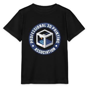 3D Printing - Stanley/Stella MINI CREATOR Kids’ T-Shirt - black - Front - Mikhail (115cm)