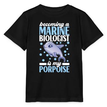 Marine Biology Marine Biologist - Stanley/Stella MINI CREATOR Kids’ T-Shirt - black - Front - Mikhail (115cm)