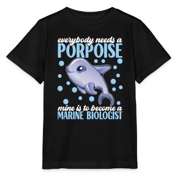 Marine Biology Marine Biologist - Stanley/Stella MINI CREATOR Kids’ T-Shirt - black - Front - Mikhail (115cm)