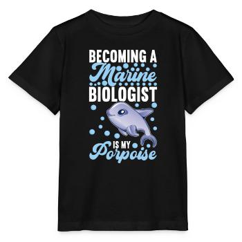 Marine Biology Marine Biologist - Stanley/Stella MINI CREATOR Kids’ T-Shirt - black - Front - Mikhail (115cm)