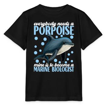 Marine Biology Marine Biologist - Stanley/Stella MINI CREATOR Kids’ T-Shirt - black - Front - Mikhail (115cm)