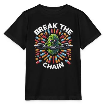 Microbiologist Microbiology Lab Staph Biology - Stanley/Stella Kinder T-Shirt MINI CREATOR  - Schwarz - Vorne - Mikhail (115cm)