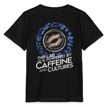 Microbiologist Microbiology Lab Staph Biology - Stanley/Stella MINI CREATOR Kids’ T-Shirt - black - Front - Mikhail (115cm)
