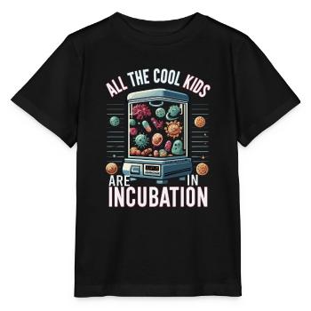 Microbiologist Microbiology Lab Staph Biology - Stanley/Stella Kinder T-Shirt MINI CREATOR  - Schwarz - Vorne - Mikhail (115cm)