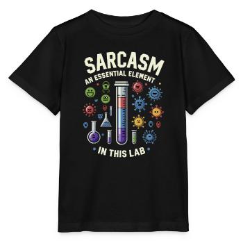 Microbiologist Microbiology Lab Staph Biology - Stanley/Stella MINI CREATOR Kids’ T-Shirt - black - Front - Mikhail (115cm)