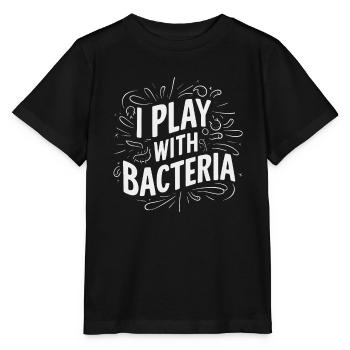 Microbiologist Microbiology Lab Staph Biology - Stanley/Stella Kinder T-Shirt MINI CREATOR  - Schwarz - Vorne - Mikhail (115cm)