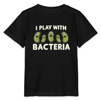 Microbiologist Microbiology Lab Staph Biology - Stanley/Stella MINI CREATOR Kids’ T-Shirt - black - Front - Mikhail (115cm)