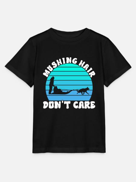 Schlittenfahren Schlittenhunde - Stanley/Stella Kinder T-Shirt MINI CREATOR  - Schwarz