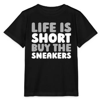 Sneakers - Stanley/Stella MINI CREATOR Kids’ T-Shirt - black - Front - Mikhail (115cm)