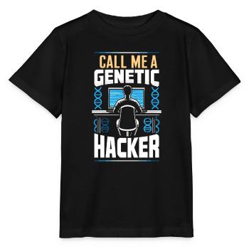 Microbiologiste Microbiologie Laboratoire Biologie des staphylocoques - T-shirt bio MINI CREATOR Stanley/Stella Enfant - noir - Devant - Mikhail (115cm)