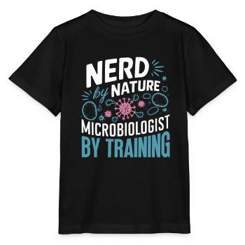 Microbiologist Microbiology Lab Staph Biology - Stanley/Stella MINI CREATOR Kids’ T-Shirt - black - Front - Mikhail (115cm)