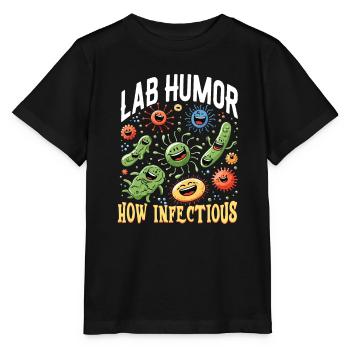 Microbiologist Microbiology Lab Staph Biology - Stanley/Stella Kinder T-Shirt MINI CREATOR  - Schwarz - Vorne - Mikhail (115cm)