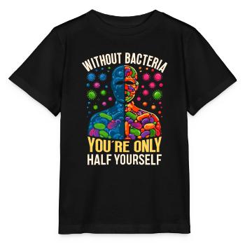 Microbiologiste Microbiologie Laboratoire Biologie des staphylocoques - T-shirt bio MINI CREATOR Stanley/Stella Enfant - noir - Devant - Mikhail (115cm)