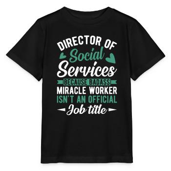 De l’inspiration pour des réalisateurs puissants - T-shirt bio MINI CREATOR Stanley/Stella Enfant - noir - Devant - Mikhail (115cm)