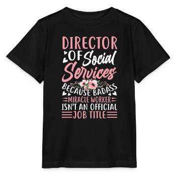 De l’inspiration pour des réalisateurs puissants - T-shirt bio MINI CREATOR Stanley/Stella Enfant - noir - Devant - Mikhail (115cm)
