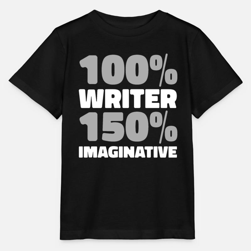 Écrivain Auteur - T-shirt bio MINI CREATOR Stanley/Stella Enfant - noir