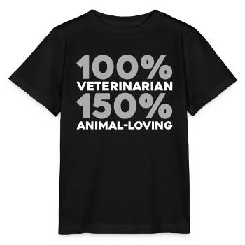 Vétérinaire Vétérinaire - T-shirt bio MINI CREATOR Stanley/Stella Enfant - noir - Devant - Mikhail (115cm)