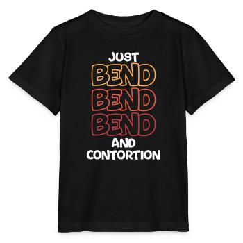 Il suffit de plier et de tordre - T-shirt bio MINI CREATOR Stanley/Stella Enfant - noir - Devant - Mikhail (115cm)