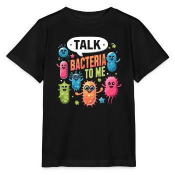 Microbiologiste Microbiologie Laboratoire Biologie des staphylocoques - T-shirt bio MINI CREATOR Stanley/Stella Enfant - noir - Devant - Mikhail (115cm)