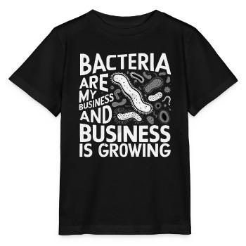 Microbiologist Microbiology Lab Staph Biology - Stanley/Stella MINI CREATOR Kids’ T-Shirt - black - Front - Mikhail (115cm)